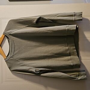 Green athleta long sleeve